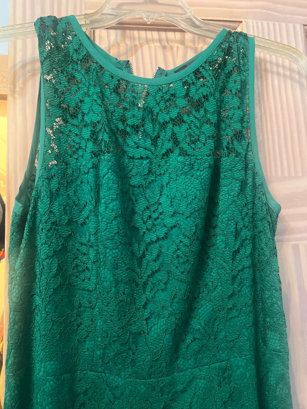Emerald green The Limited Size 8 lace dress